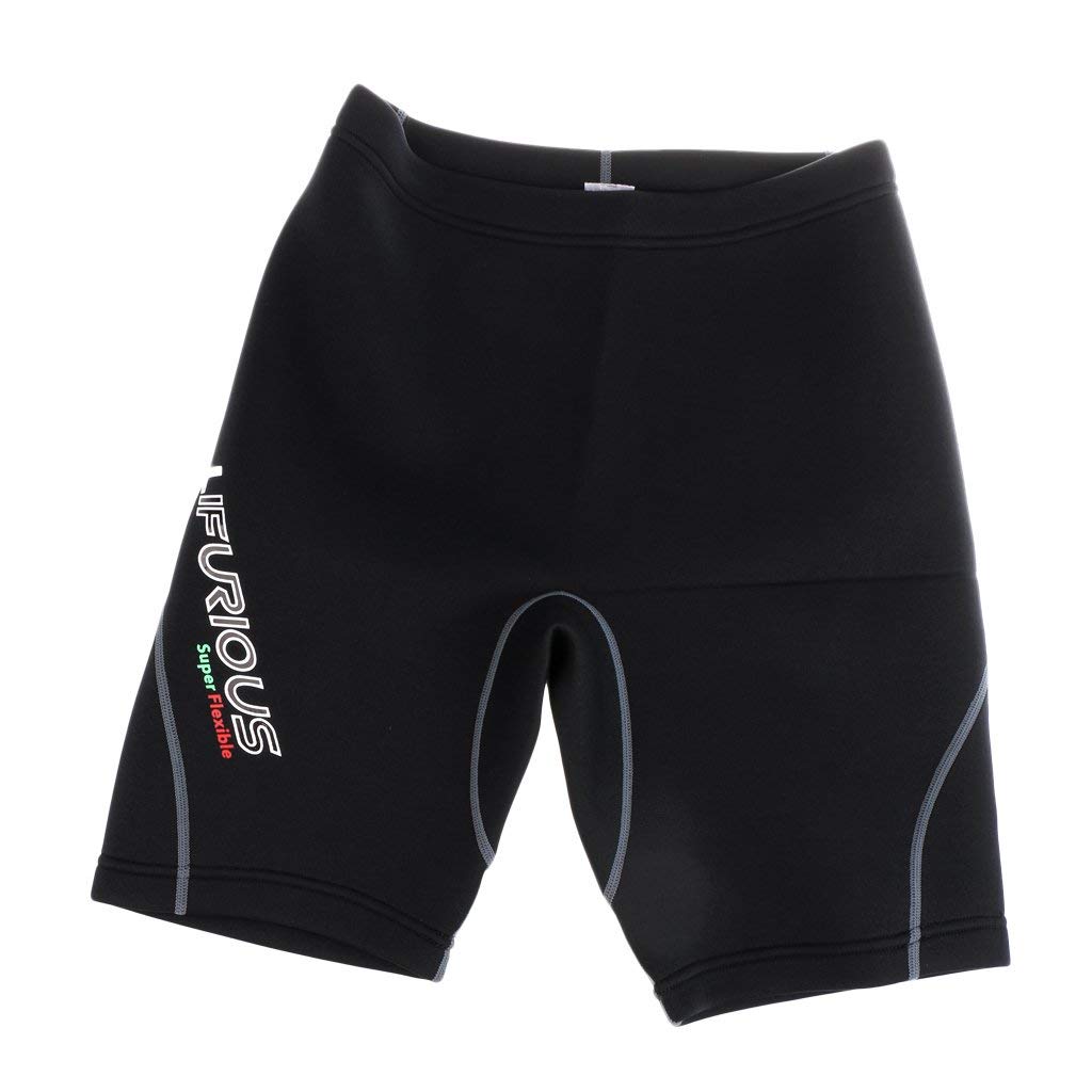 Pantalon court en néoprène pour homme - Protection UV - Pour la natation, le surf, la plongée