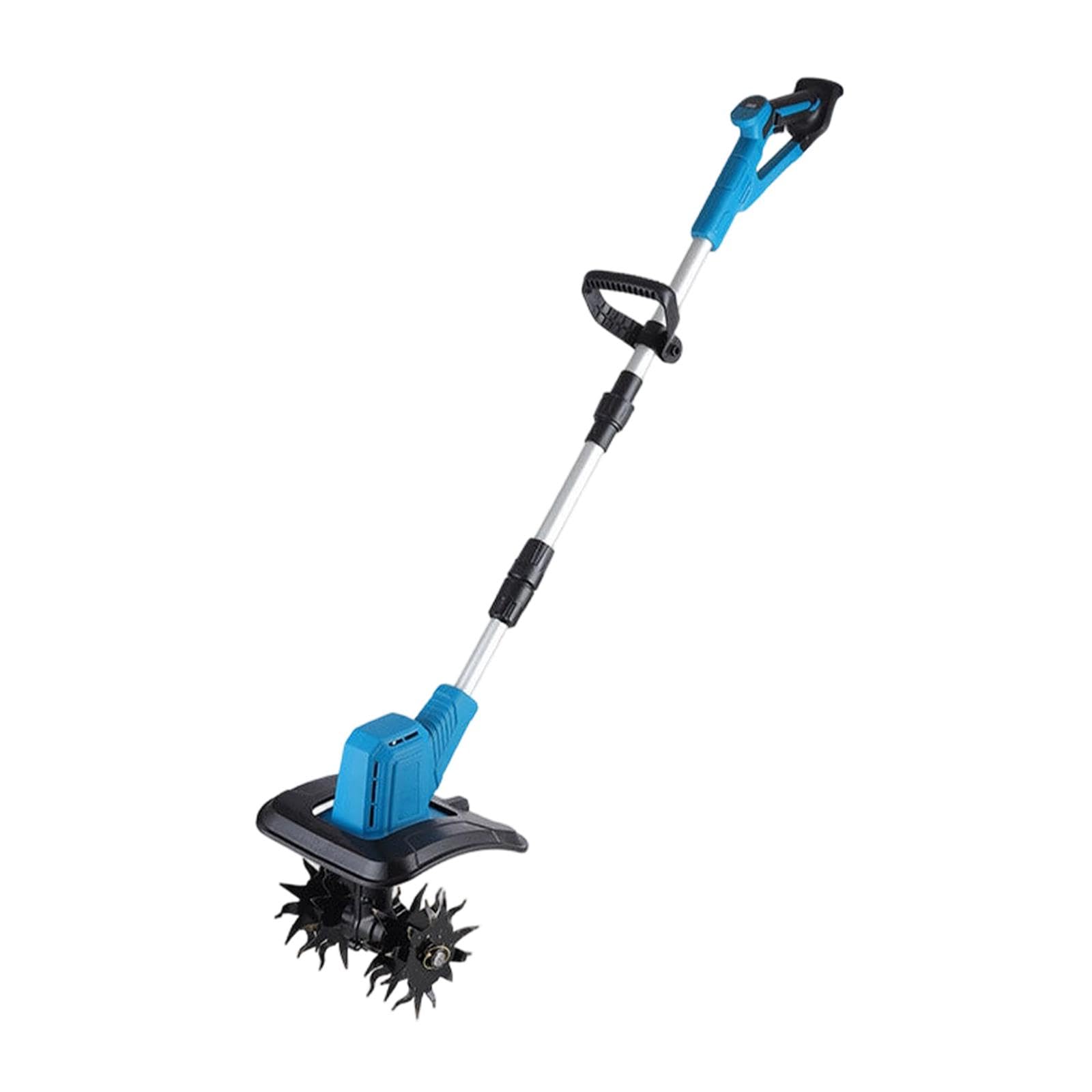 SECRET DESIRE 21V Cordless Tiller 30cm Wide Yard Cleaning Handheld Farm Weeding Adjustable| Yard Garden & Outdoor Living | Outdoor Power Equipment | Tillers-image-42