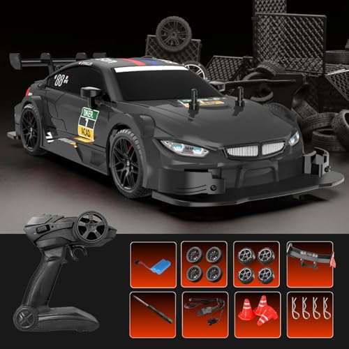 TONICTOYS Store TONICTOYS 1:16 Scale RC Drift Car 4WD Black - Image 4