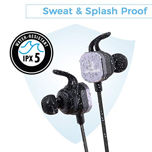 Image of BT707 GC-BT-EP-707 BeXitar BT707 Magnetic Wireless Bluetooth in-Ear Headphones with Mic (Black)