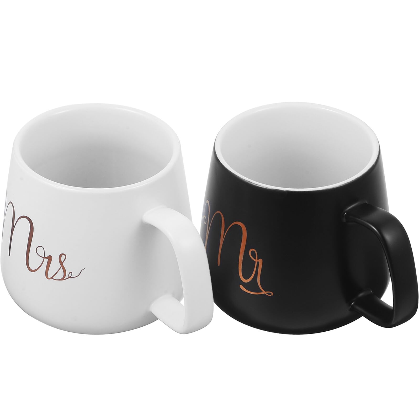 SHERCHPRY Set 2 Tazzine da Caffè Personalizzato con Manico in 330ml per Anniversario di Matrimonio per Celebrano
