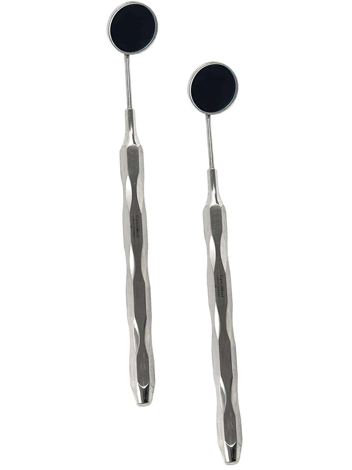 Premium Lightweight Dental Mouth Mirror #5 with Hollow Handle, Silver | Mouth Examination Mirror | German Stainless Steel CE (10)