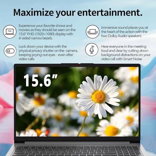 Lenovo IdeaPad Slim 3i Laptop 15.6" FHD Intel N100 miniatura 4
