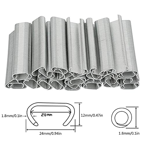 2500 stücke DIY C-typ 8mm Tierzaun Cage Ring Sofakissen Cage M Nagel Set Installationsausrüstung Werkzeuge