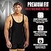 Matman Men’s & Youth Wrestling Singlet – High Performance Singlets for Wrestling or Weightlifting - Old School Singlet (Black/Gold, 3X-Small)