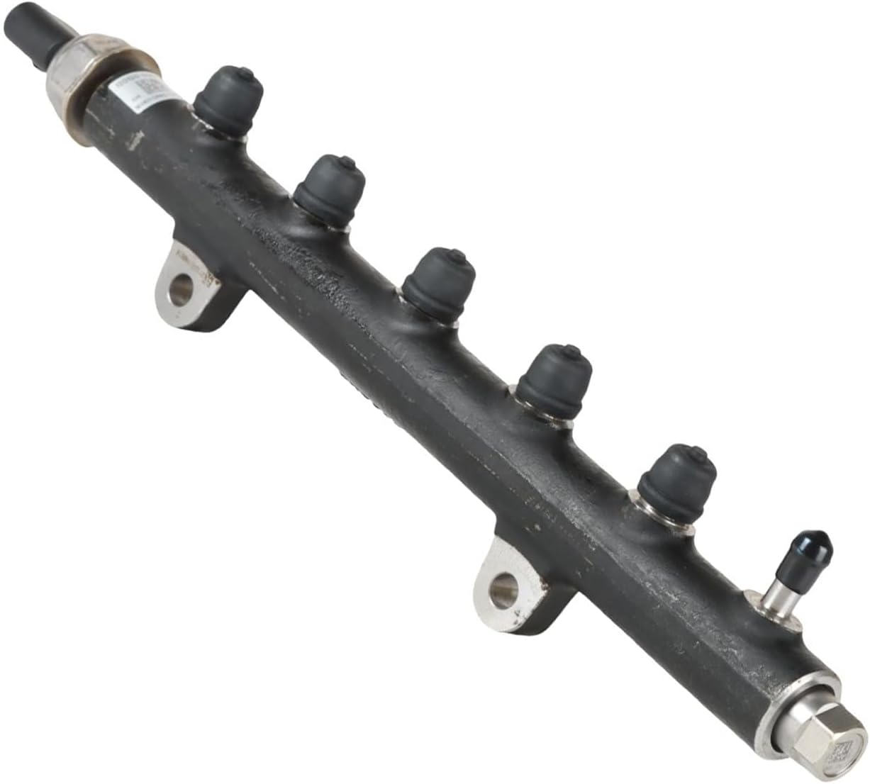 D34 Engine Fuel System Kit- Fuel Common Rail 7256757 + 4pcs Fuel Injector 7261663 Repalcement for Bobcat