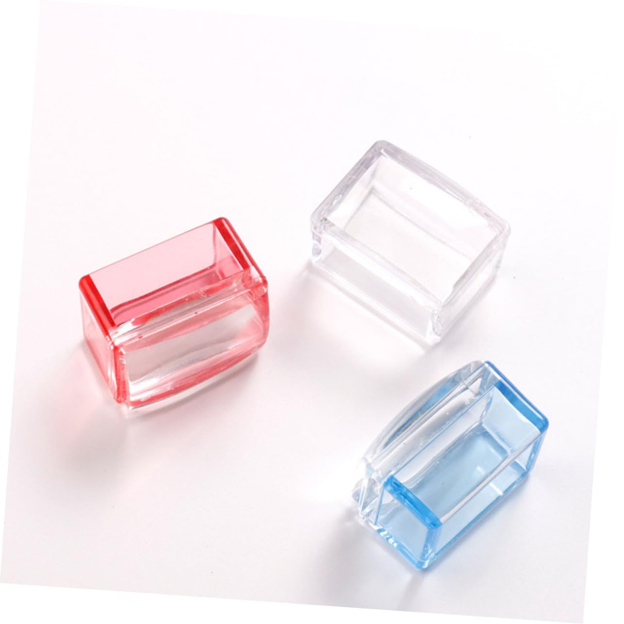 FRCOLOR 12 Piezas Sello De Uñas Juegos De Uñas Estampador De Uñas Francés Arte De Manicura Herramienta De Bricolaje De Arte De Uñas Estampadores De Uñas Simples Gel De Uñas Gel De Sílice