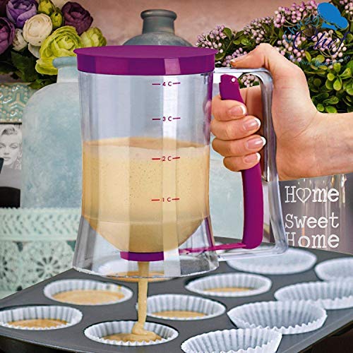 DSA Trade ShopPancake Batter Dispenser Maker Great For Baking Muffins And Cupcakes