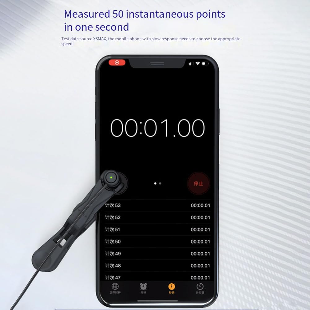 Écran de téléphone portable à clic automatique avec paramètres de vitesse réglables pour jeux et applications (2)