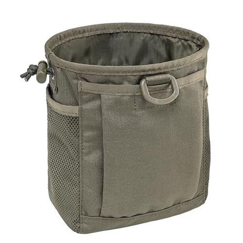 Bolsa de descarga multifuncional con sistema Molle duradero en color verde militar