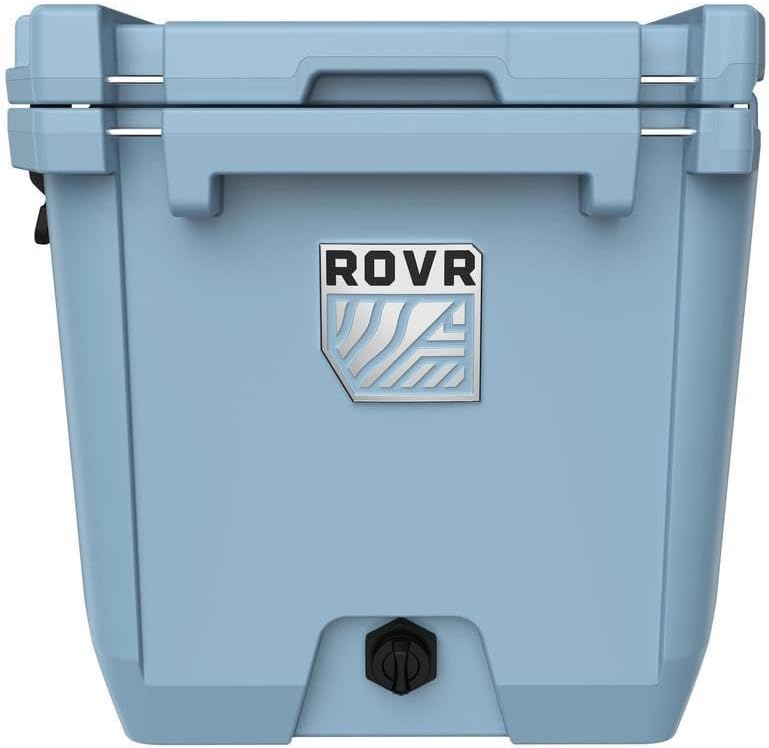 RovR Hard Cooler – Heavy Duty Insulated Cooler Box for Camping, Beach, Travel, Tailgating, Fishing, and Parties – Rugged Portable Cooler for Long Ice Retention