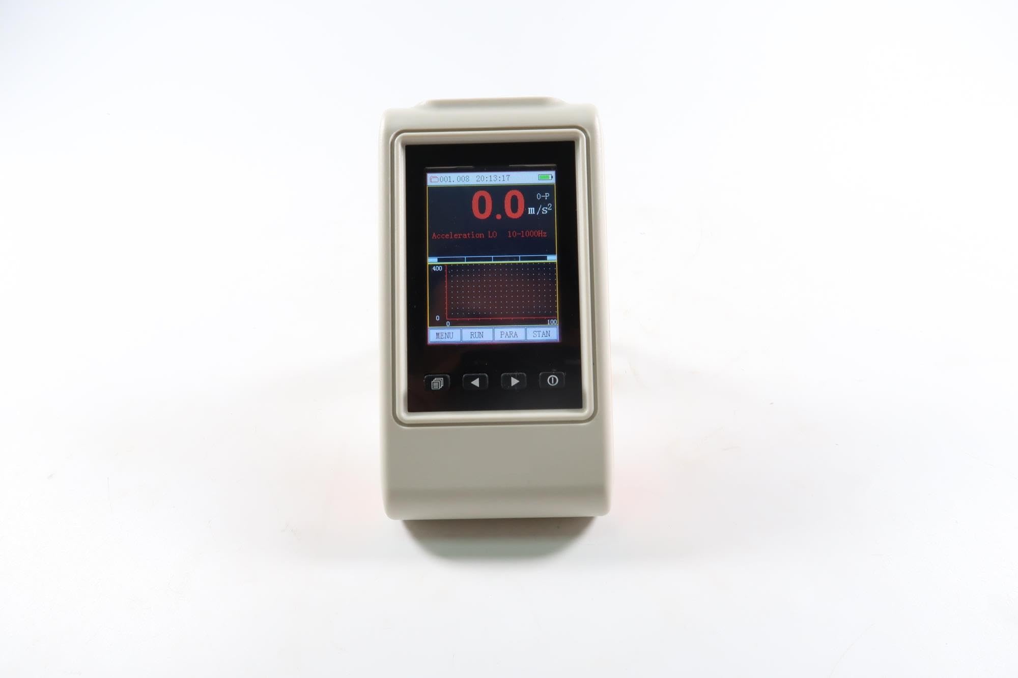 Przenośny rejestrator wibracji LCD TMV600 o wysokiej dokładności
