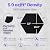 Ekkogo Acoustic Panels 12-Pack Soundproof Wall Panels 12"X10.4"X0.4" Sound Panels High Density Sound Dampening Panels - [Deep Black Hexagon]