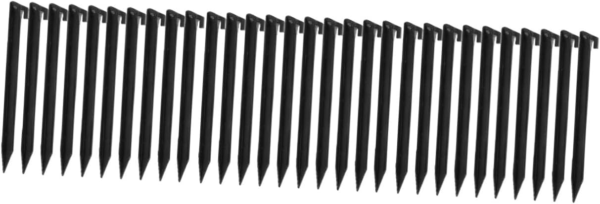 POPETPOP 30pcs Heavy Duty Tent Stakes Oversize Plastic Spikes for Camping Canopy Tarp Ground