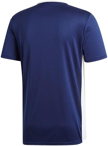 Miniatura 5 de adidas - Camiseta de fútbol Entrada 18 para hombre Solar amarillo/blanco