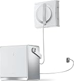 ECOVACS WINBOT W2 Pro Omni Robot Nettoyeur de vitres avec Station Multifonction, se Recharge Pendant Le Fonctionnement, buse à Triple Embout, système de Protection à 12 Niveaux - 1