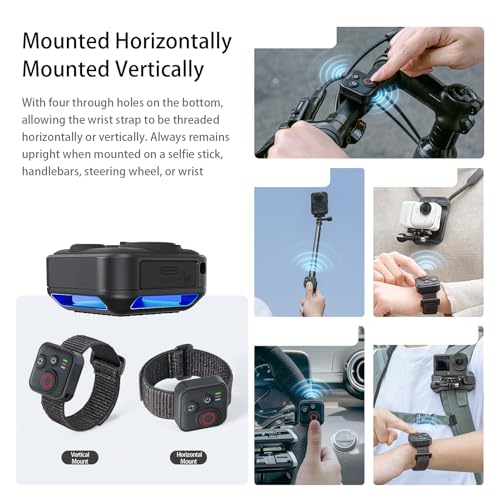 Control remoto BT 5.1 para smartphone Jectse con correa de muñeca 3