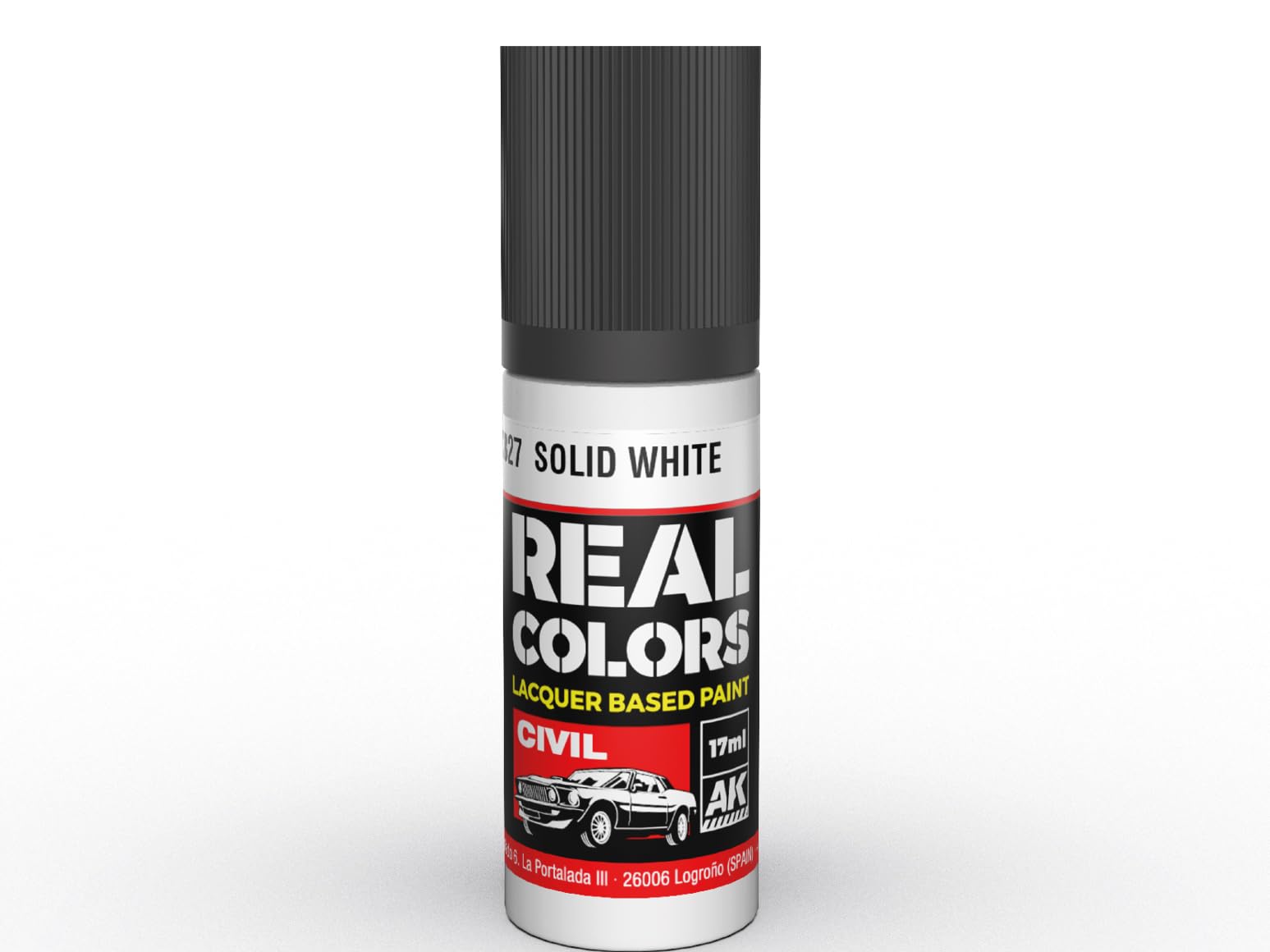 Ak Interactive White Ak Real Colors Rc827 Solid (17Ml)