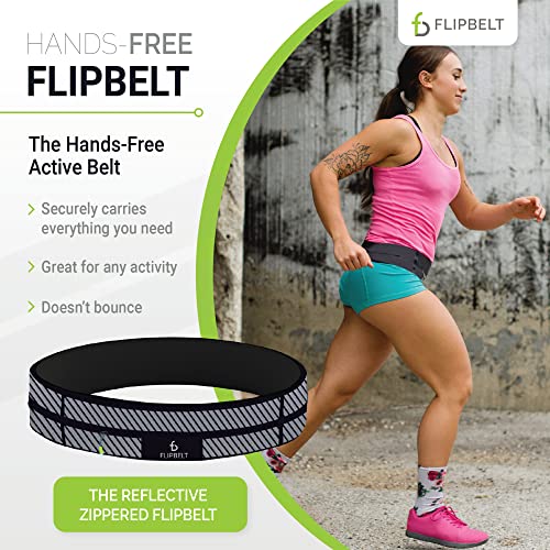 Image of FlipBelt Zipper Running Belt, Waist Pack for Fitness and Running, US Company
