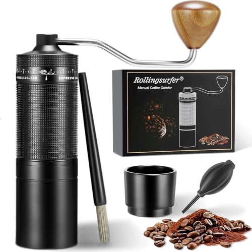 Rollingsurfer C1 Manual Coffee Grinder - 20g Capacity