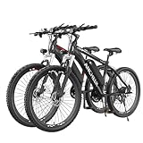 🚲2 PCS PACK - MEET MORE NEEDS: Different colors, 2 class 2 Ebikes, you can share your love with your family or friends, and enjoy a happy riding journey together! 🚲【STRONG POWER】Equipped with 48V 500W(peak 750w) brushless motor generates great power,...