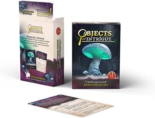 Dungeons and Dragons 5th Edition Deck of Cards – Objects of Intrigue: Undergrounds by Nord Games – 53 Cards - Games for Adults and Kids – DND Books – Gaming Accessories - Compatible with D&D 5e