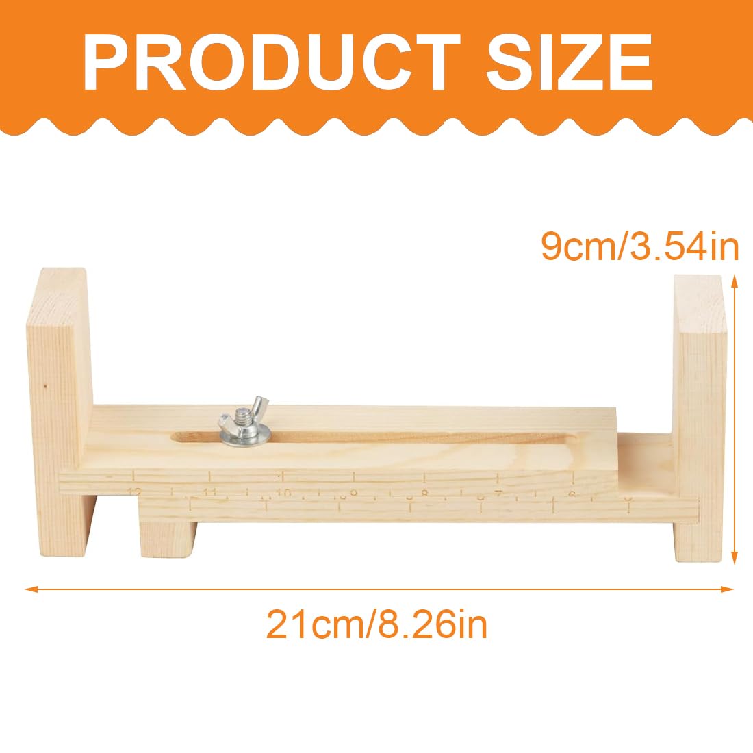 XPEX 1 Pezzi Telaio Per Braccialetti, Fabbricante Di Braccialetti Regolabile, Paracord Jig Bracelet Maker U Forma Di Legno Bracciale Jig Kit Fai Da Te Braccialetto Maglia Jig Con 2 Clips