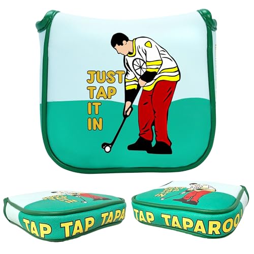 Funny Golf Club Headcover Mallet Putter Head Cover Driver Head Cover Golf Gifts Golf Accessories for Men and Women Golfers