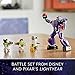 LEGO Disney and Pixar’s Lightyear Zurg Battle 76831 - Buildable Robot Toy with Mech Action Figure, Buzz Minifigure with Laser and Jetpack, Great Gift for Boys, Girls, and Kids Ages 7+
