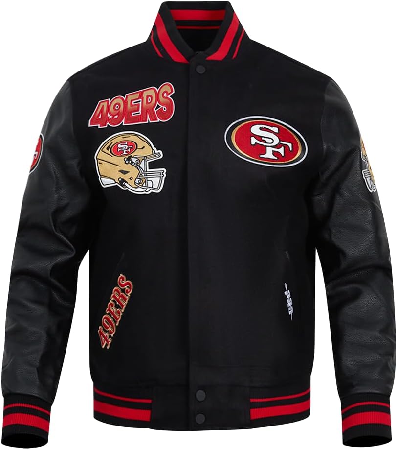Pro Standard Mens NFL Turn It Up Varsity Jacket
