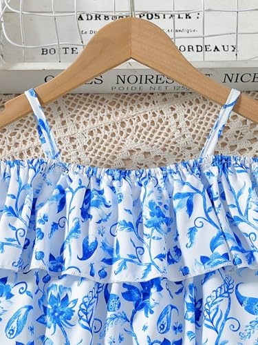 Summer Girls Casual Dress Stripe Spacing with Belts Children's Summer Dresses2