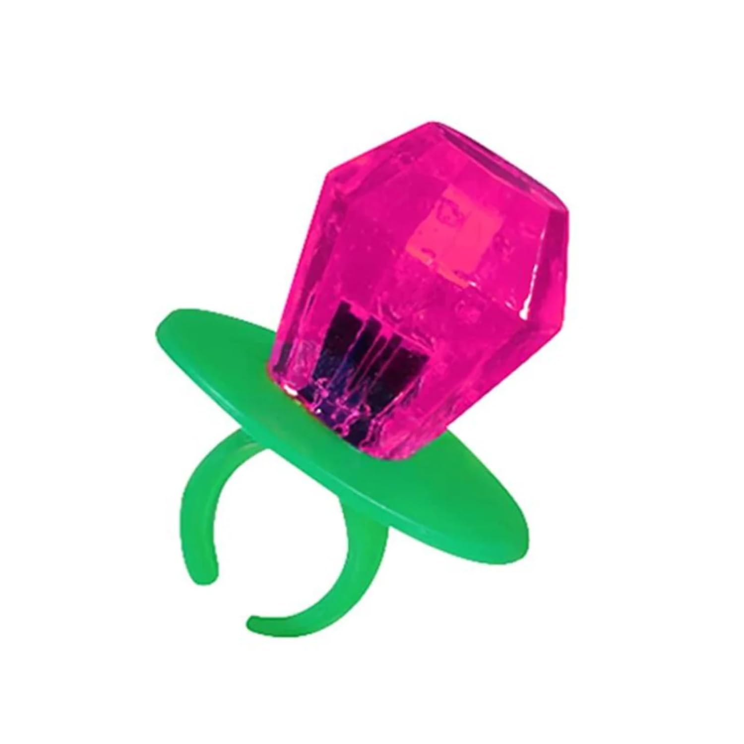 Jewel Rings Pop Candy Lollipop Rings Grape & Strawberry (Combo) Flavour, Purple and Pink, Each 10g Individually Wrapped Pack of 12 (Imported) - Image 6 thumbnail