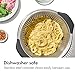 OXO Good Grips Stainless Steel Colander, 5 qt. Capacity, Strainer with Non-Slip Handles, Kitchen Colander for Pasta and Vegetables, Nesting Stainless Steel Strainer and Sieve