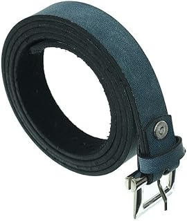 حزام عصري من الجلد الصناعي مزود بإبزيم للنساء من جينوين