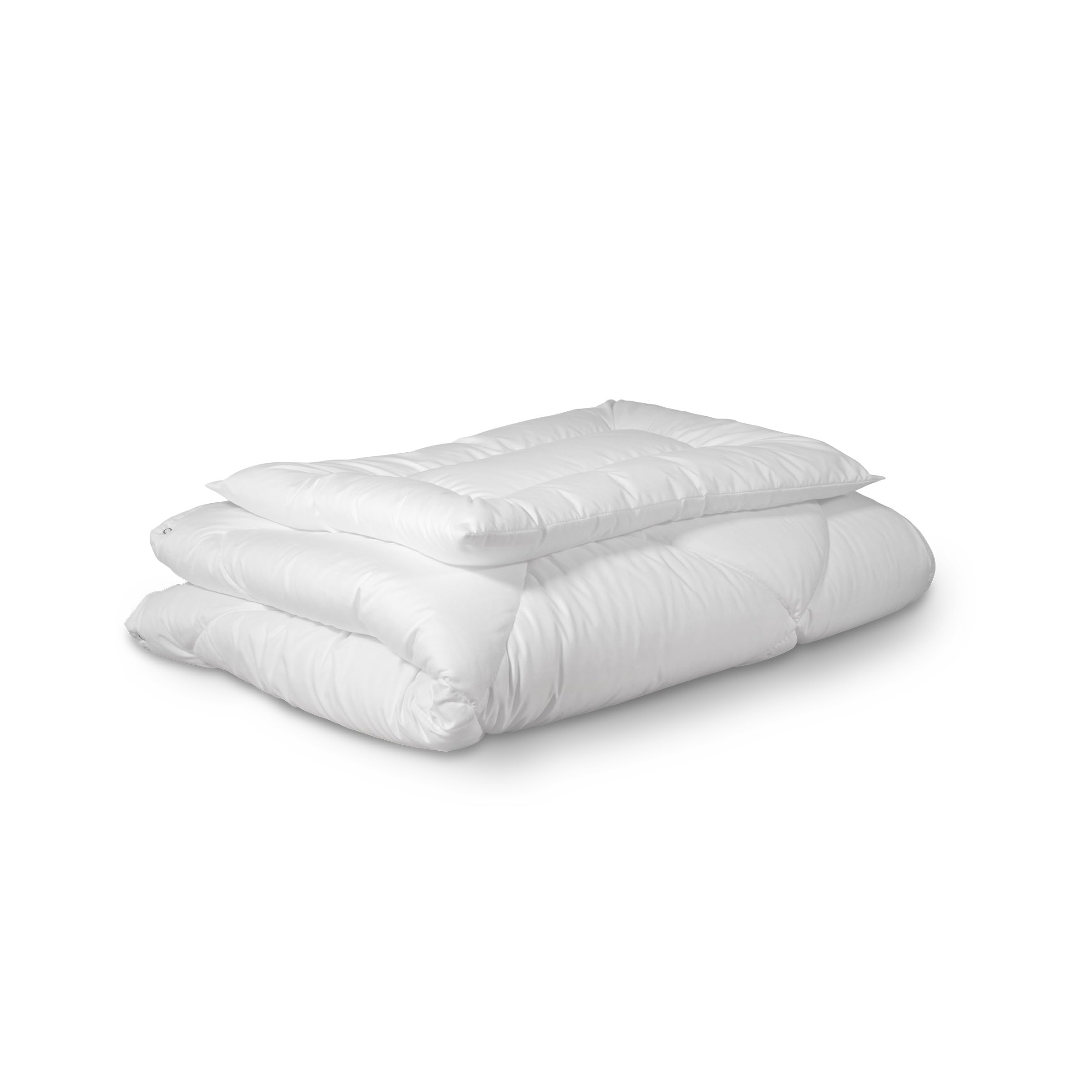 Ehrenkind Kinder-Steppbett-Set 4 Jahreszeiten Baumwolle – Decke + Kissen
