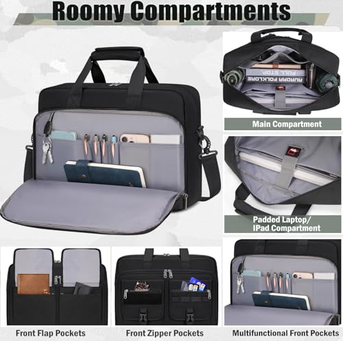 RAINSMORE Tactical Laptop Briefcase