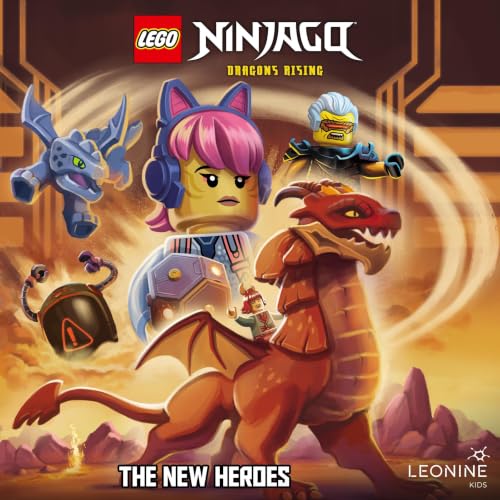 Diseño de la portada del título The New Heroes