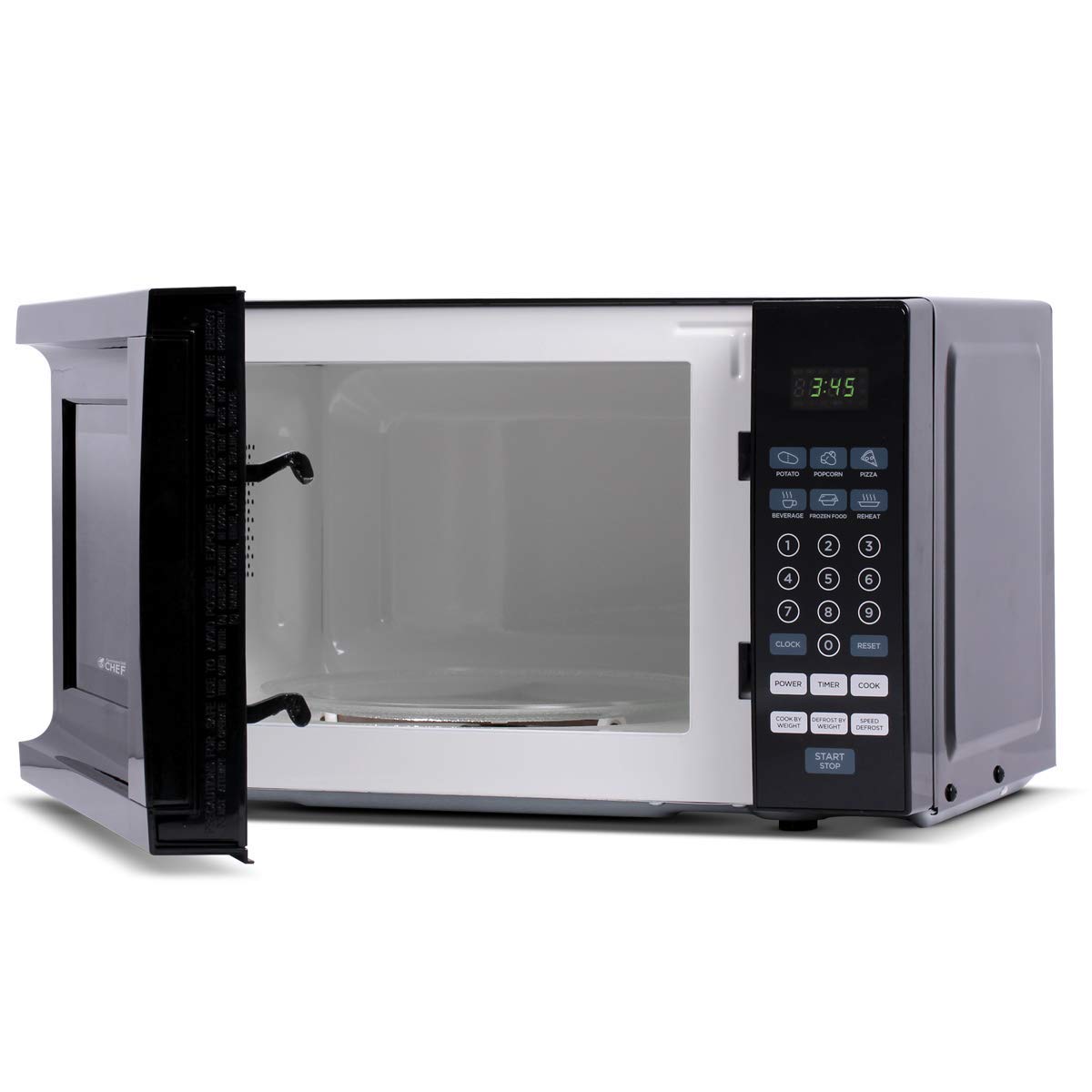 Commercial Chef CHM770B Countertop Microwave, 0.7 Cubic Feet, Black Buy Online in United Arab