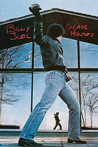 Poster Billy Joel Glass Houses pour créer une ambiance bar rock vintage à la maison