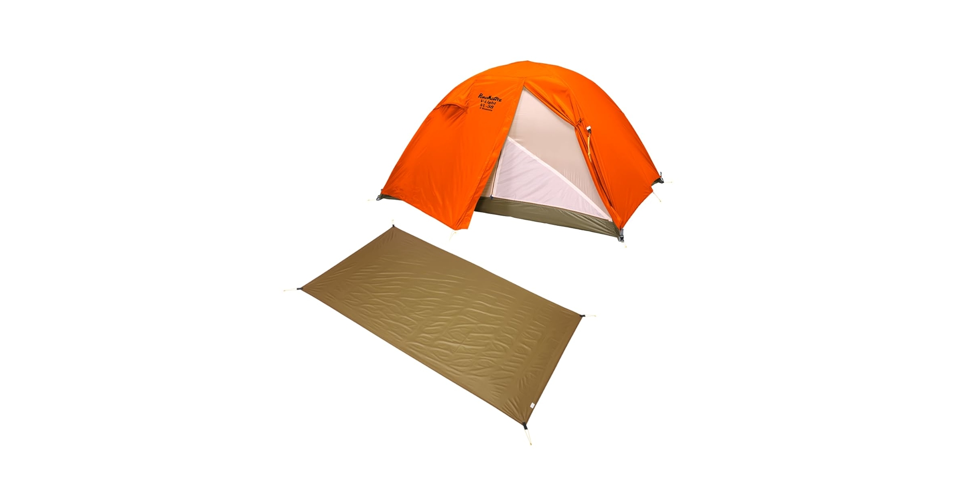 【新品未使用】プロモンテ VL-38 4S 3人用テント オレンジ色 軽量 PUROMONTE テント 3人用 軽量 VL-38 4S プロモンテ オレンジ色 超軽量