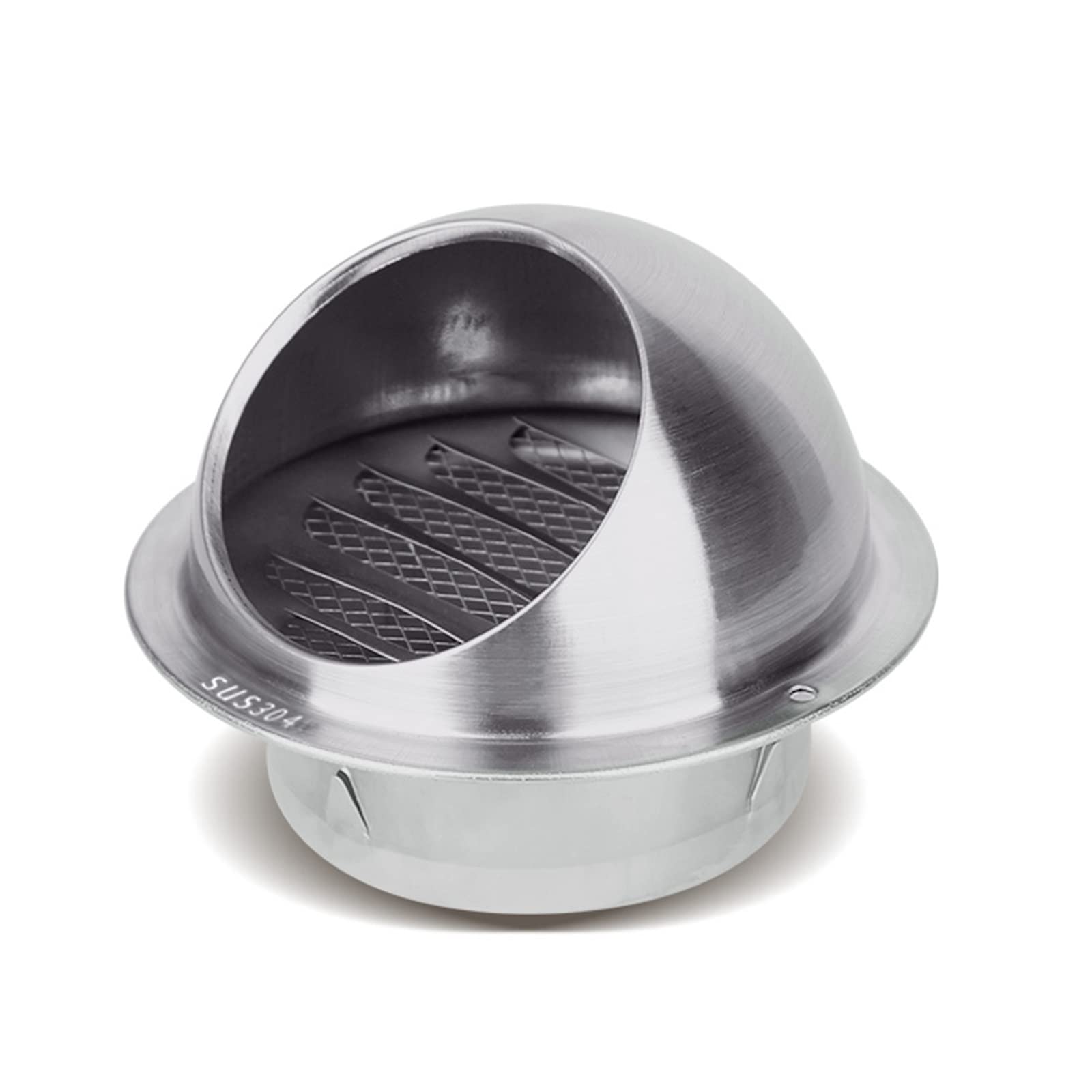 Conduit Aérateur D'Air Grille De Ventilation Bouchon Rond En Acier Inoxydable 304,Résistance Aux Hautes TempératuresGrille D'aération CirculairePas Facile De Tomber,pour la cuisines ( Size : 160mm )