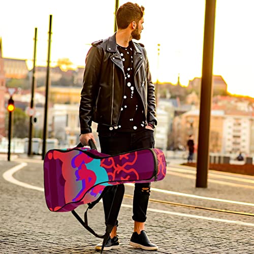 Housse de transport étanche pour guitare avec bandoulière réglable Motif alphabet graffiti, Multicolore 01., 42.9×16.9×4… - Les Beatles, Paul McCartney, John Lennon, RIngo Starr, George Harrison Housse de transport étanche pour guitare avec bandoulière réglable Motif alphabet graffiti, Multicolore 01., 42.9x16.9x4… – Image 7