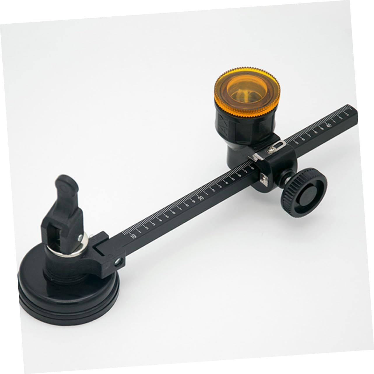 IWOWHERO Glass Compass Cutter for Range Hood Adjustable Glass Cutting Tool Suction Cup Opener for DIY Projects and Home Use