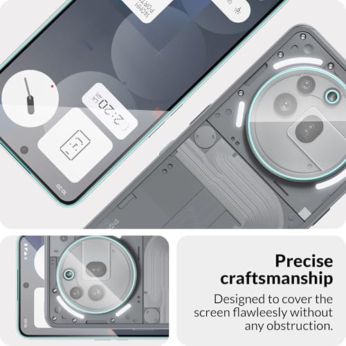 Image of FIRST MART Tempered Glass for Nothing Phone 3A Pro with Clear Camera Lens Protector & Installation Kit | HD Clear, Edge-to-Edge, Scratch Resistant, Case-Friendly | Pack of 1