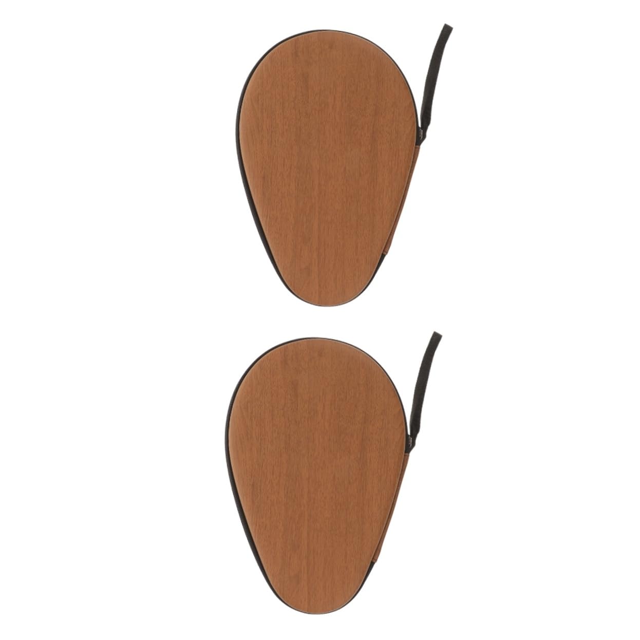 Toyvian 2 Custodia per Racchette Pong Imbottita per Racchette con Cerniera Protezione e Organizzazione per Attrezzature Design Facile Trasporto