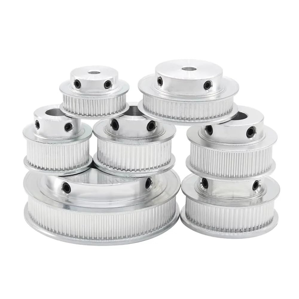 1 szt. 2GT Koło rozrządu 60T 62T 64T 65T Koło pasowe 66 zębów Typ AF Średnica otworu 5/6/8-25 mm Szerokość paska 6/10 mm Koło rozrządu 7 mm (do paska 6 mm)(20mm,64 Teeth (1pcs))