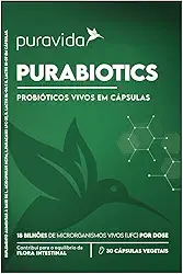 Purabiotics Probiótico Vivos Em Cápsulas - Pura Vida