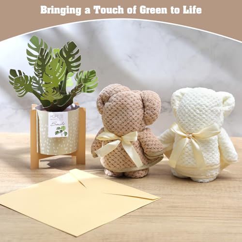 House Warming Gifts New Home, 12 Pcs Housewarming Gifts Basket for New House with Gift Box Packaging, 3D Botanical Greeting Card, Cutting Board for Couple, Closing Gifts for Home Buyers - Image 3