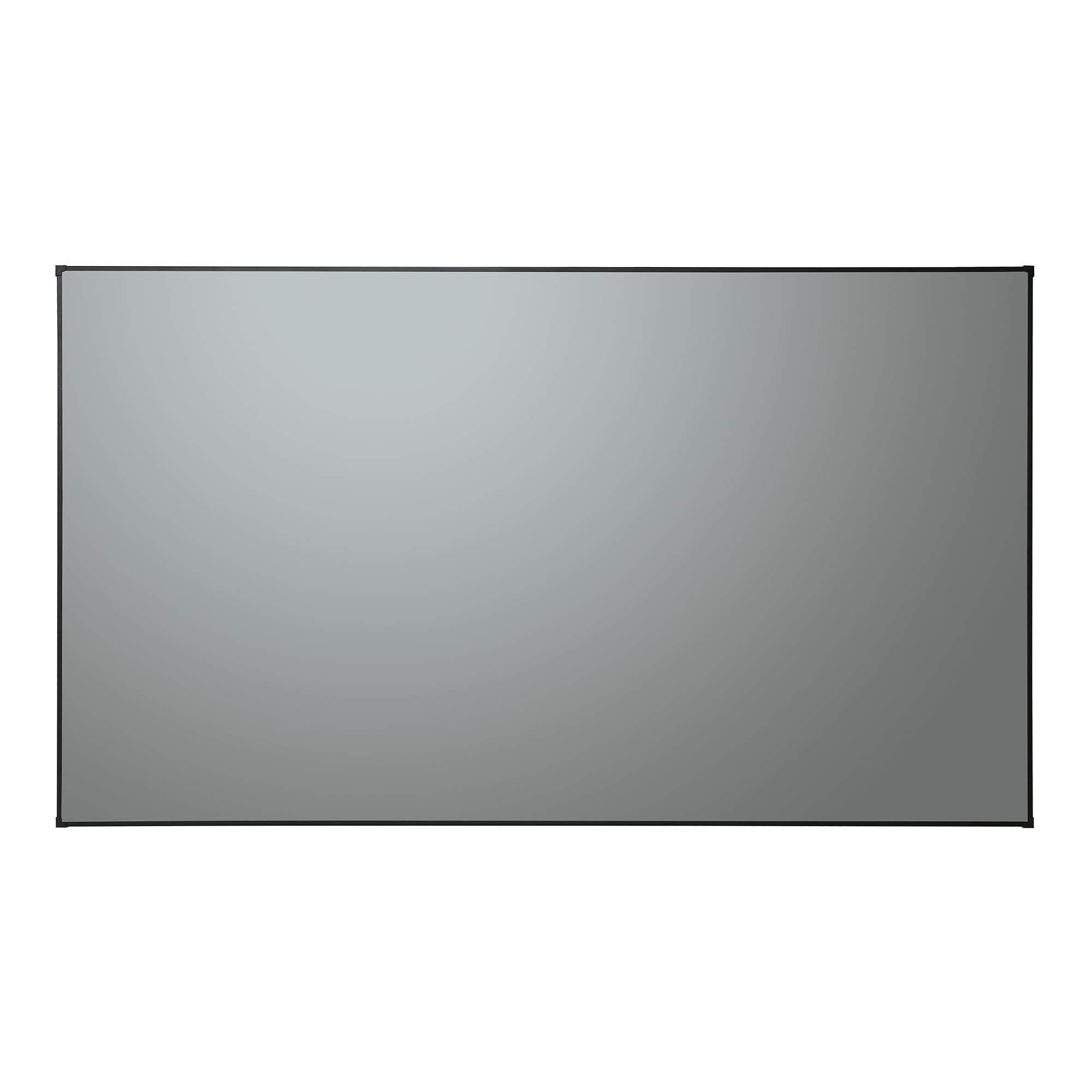 [en.casa] Écran de Projection Mural 100 Pouces Full HD 4K 8K HDR Format 16:9 Home Cinéma Présentations Qualité d'image Optimale PVC Revêtement ALR Aluminium 224 x 127 cm Gris