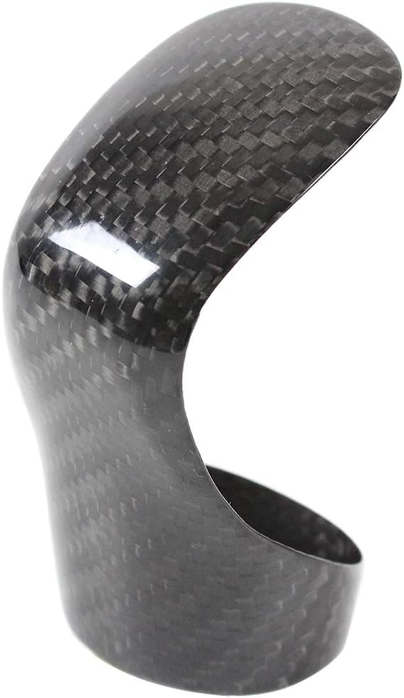 Carbon Fiber Gear Shift Knob Add-on Trim Cover Compatible for 2014-2023 Lexus is NX CT ES GS RX RC Models